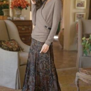 Soft Surroundings Maxi Skirt - Worn once!